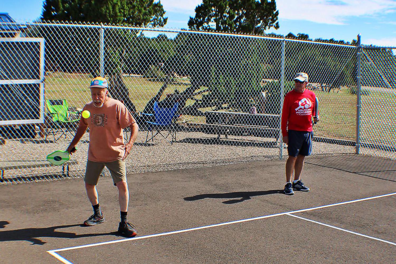 Private Pickleball Court at The Inn at Pennington Place in Walsenburg