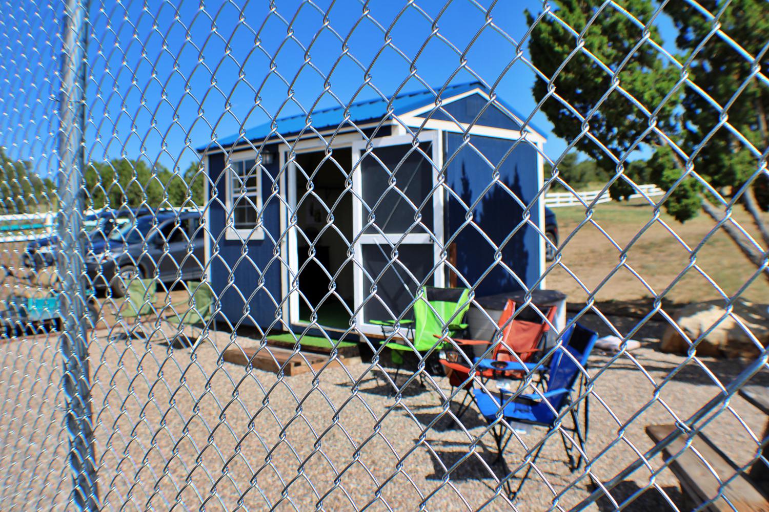Private Pickleball Court at The Inn at Pennington Place in Walsenburg